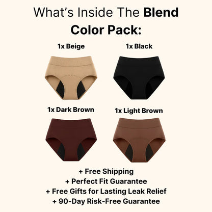 Hgfnvllc™ Medical-Grade Leak-Proof Underwear — Stay Dry, Odor-Free & Confident All Day