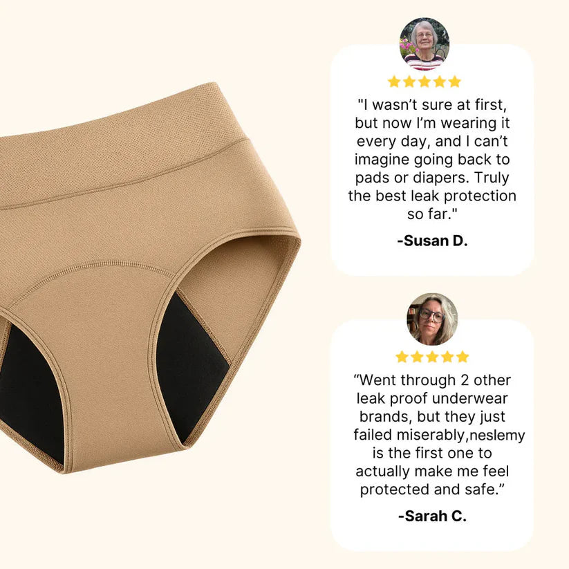 Hgfnvllc™ Medical-Grade Leak-Proof Underwear — Stay Dry, Odor-Free & Confident All Day